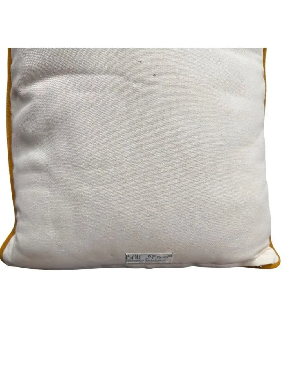 Vintage Balos 1980 Norman Rockwell Merry Christmas Embroidered Pillow 15x12.5‎